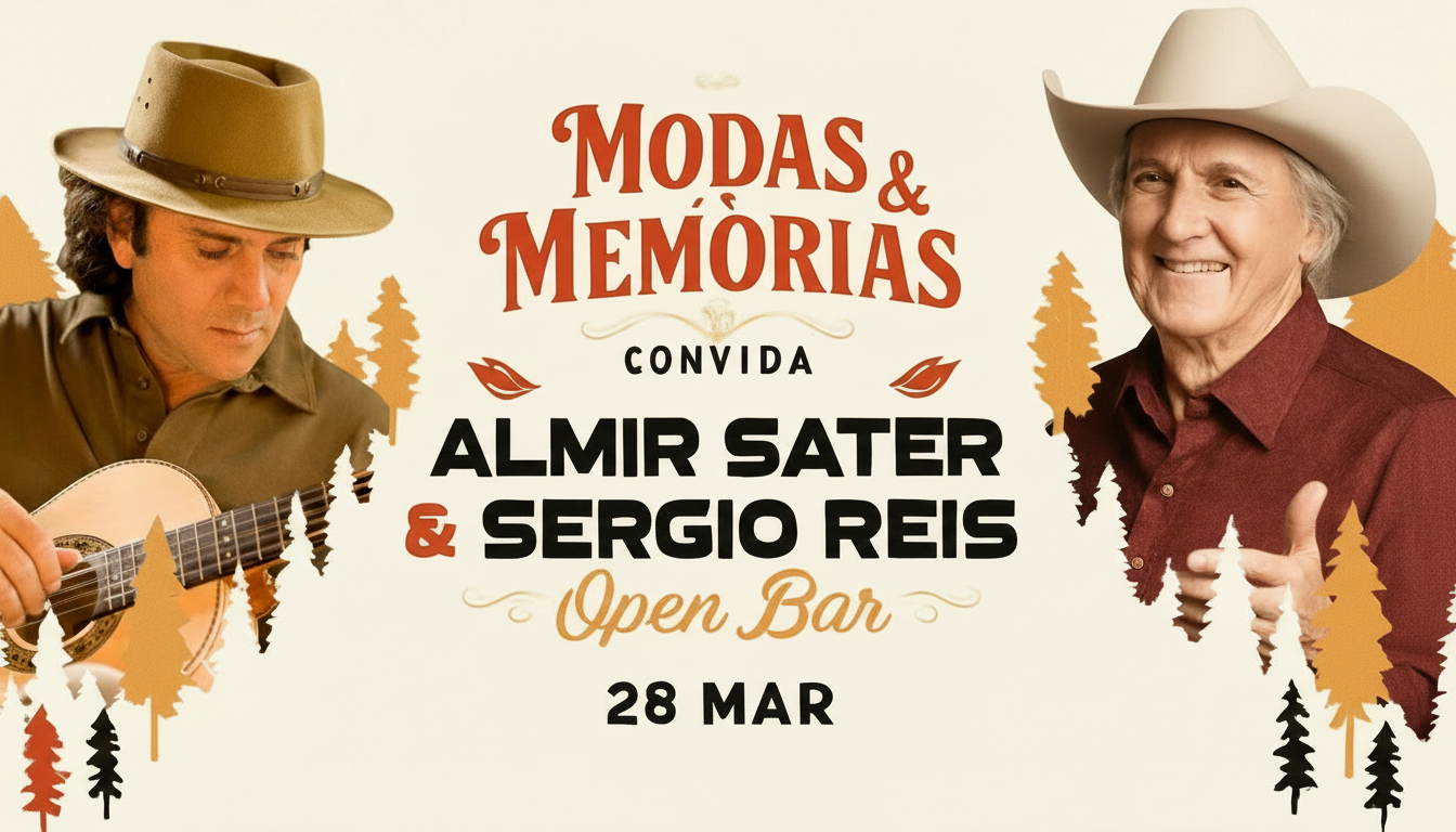 Almir Sater e Sérgio Reis